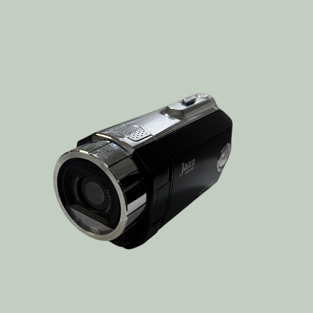 Jazz HDV180 HD Digital Camcorder 12MP Video Camera 4X Zoom Untested